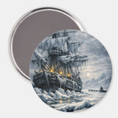 Frankensteins arktische Jagd von BurnsInHell Magnet (Vorderseite/Rückseite)