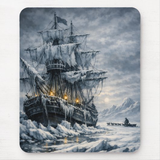 Frankensteins arktische Jagd von BurnsInHell Mousepad (Vorne)