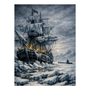 Frankensteins arktische Jagd von BurnsInHell Poster