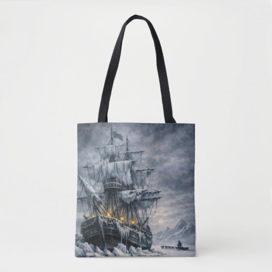 Frankensteins arktische Jagd von BurnsInHell Tasche (Vorderseite)