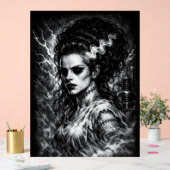 Frankensteins Braut — Wiederbelebt von BurnsInHell Acrylschild (Hochzeit)