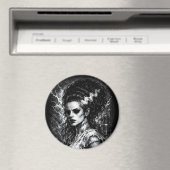Frankensteins Braut — Wiederbelebt von BurnsInHell Magnet (In Situ (Geschirrspüler))