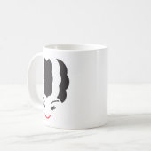 Frankensteins Brautmonster Halloween-Kostüm 2 Kaffeetasse (Vorderseite Links)