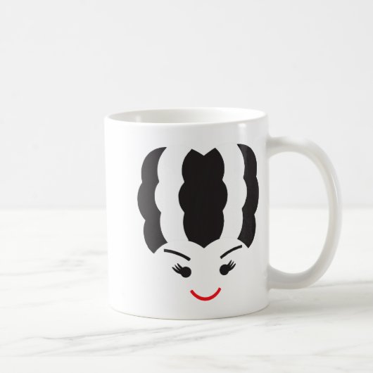 Frankensteins Brautmonster Halloween-Kostüm 2 Kaffeetasse (Rechts)