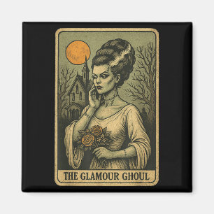 Frankensteins Bride Glamour Ghoul Shirt Women Taro Magnet