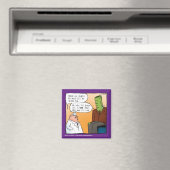 Frankensteins Doctor Cartoon Magnet (In Situ (Geschirrspüler))