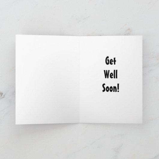 Frankensteins Doctor wird bald gut Karte (Innenseite)