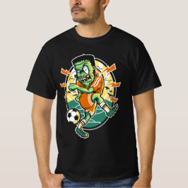 Frankensteins Fußballmonster - Halloween-Sport T-Shirt