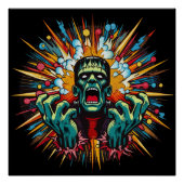 Frankensteins glänzendes Poster (Vorderseite)