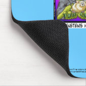 Frankensteins Hamster Funny Cartoon Mouse Pad Mousepad (Ecke)