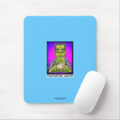 Frankensteins Hamster Funny Cartoon Mouse Pad Mousepad (Mit Mouse)