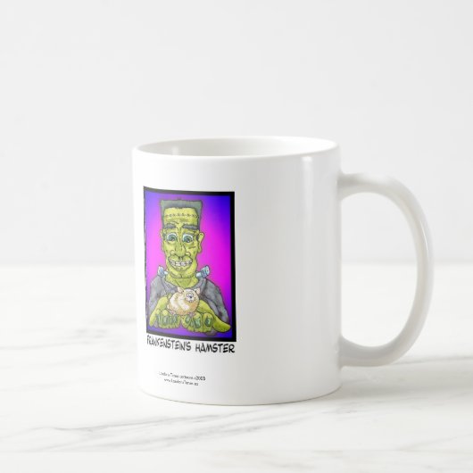 Frankensteins Hamster Funny Cofee-Tasse Kaffeetasse (Rechts)