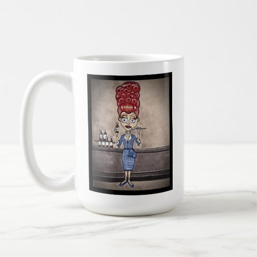 Frankensteins Lucy Kaffeetasse (Links)
