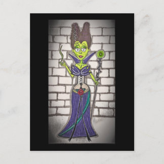 Frankensteins Maleficent Postkarte