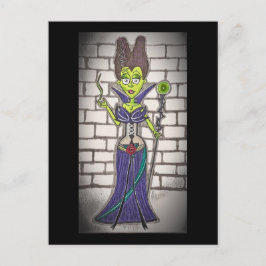 Frankensteins Maleficent Postkarte