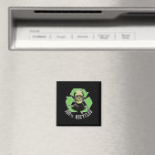 Frankensteins Monster - 100% Gerecycelt S Funny Ha Magnet (In Situ (Geschirrspüler))