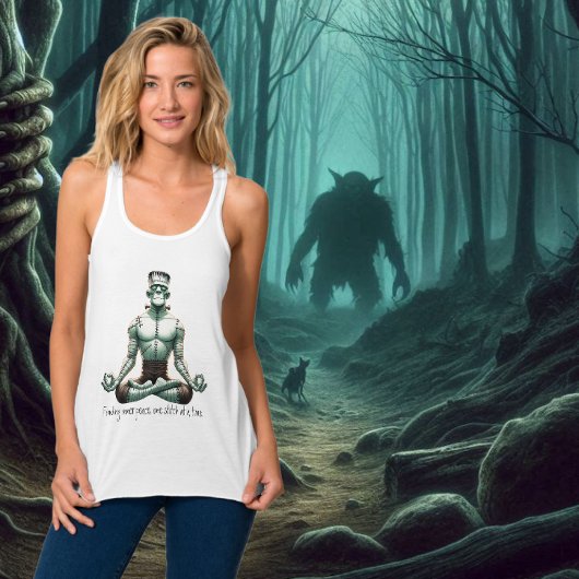 Frankensteins Monster - im Zen-Brauch Tank Top