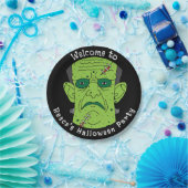 Frankensteins Monster Kids Halloween-Party Pappteller (Party)