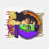 Frankensteins Monster - Klassischer Horror-Throw B Fleecedecke (Vorderseite (Horizontal))