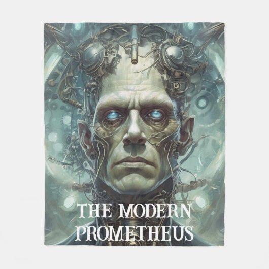 Frankensteins Monster - Modernes Prometheus Fleecedecke (Vorderseite)