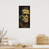 Frankensteins Monster-Telefonbuch oder Poster (Küche)
