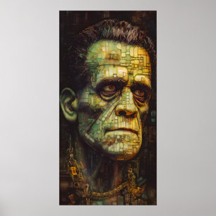 Frankensteins Monster-Telefonbuch oder Poster