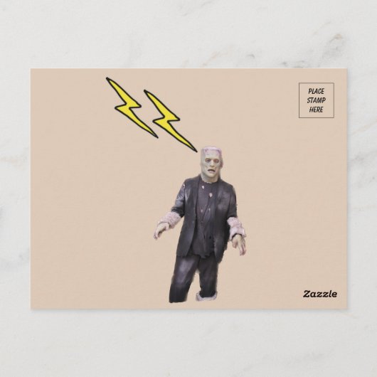 Frankensteins Postkarte - Ausgabe 2022 (Rückseite)