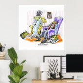 Frankensteins Schläge Poster (Heimbüro)