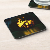 Frankenweenie Kürbis Getränkeuntersetzer (Linke Seite)