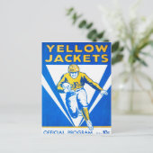 Frankford Yellow Jackets Program Postkarte (Stehend Vorderseite)