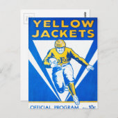 Frankford Yellow Jackets Program Postkarte (Vorne/Hinten)