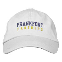 Frankfort High School bestickt Baseballhut