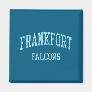 Frankfort High School Hs Ridgeley Wv Vintage Srts Magnet