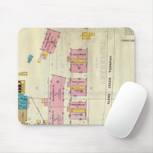 Frankfort, Kentucky 12 Mousepad (Mit Mouse)