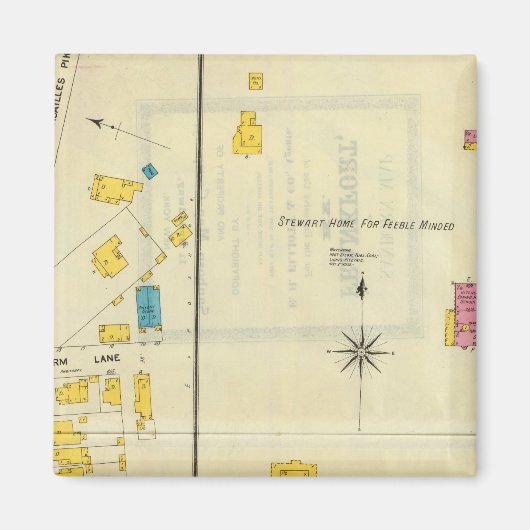 Frankfort, Kentucky 14 Magnet (Vorne)