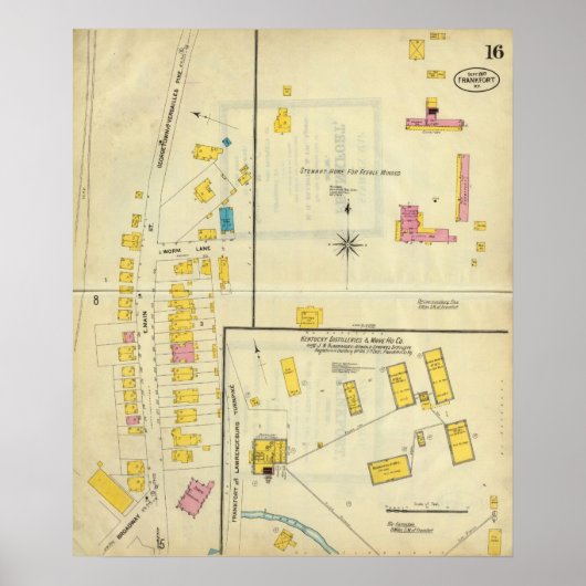 Frankfort, Kentucky 14 Poster (Vorne)