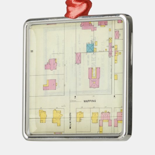 Frankfort, Kentucky 15 Ornament Aus Metall (Links)