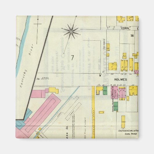 Frankfort, Kentucky 4 Magnet (Vorne)