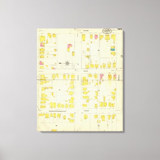 Frankfort, Kentucky 8 Leinwanddruck (Vorderseite)