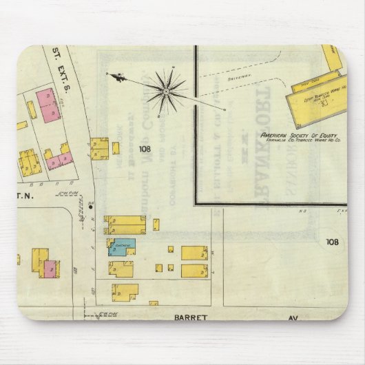 Frankfort, Kentucky 8 Mousepad (Vorne)