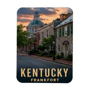 Frankfort Kentucky Bluegrass-Erbe Südstaaten Magnet