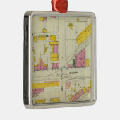 Frankfort, Kentucky Silbernes Ornament (Rechts)