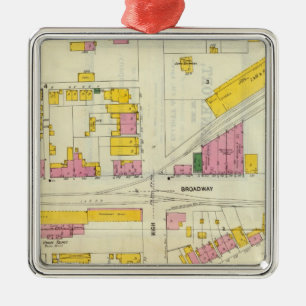 Frankfort, Kentucky Silbernes Ornament