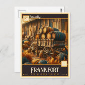 Frankfort, Kentucky | VINTAG Postkarte (Vorne/Hinten)