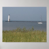 Frankfort Lighthouse - Michigan Poster (Vorne)