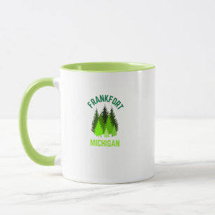 Frankfort Michigan Heimat Coffee Tasse