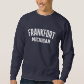 Frankfort Michigan Printed Sweatshirt (Vorderseite)