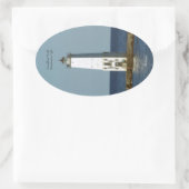 Frankfort North Breakwater Light Aufkleber (Tasche)