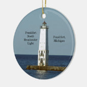 Frankfort North Breakwater Light Ornament (Links)