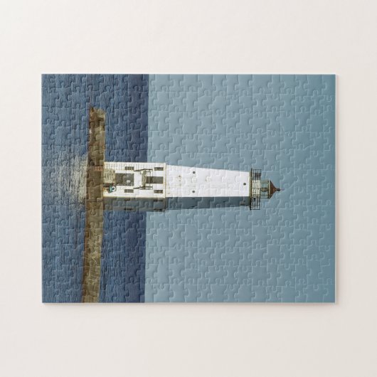 Frankfort North Breakwater Light Puzzle (Horizontal)